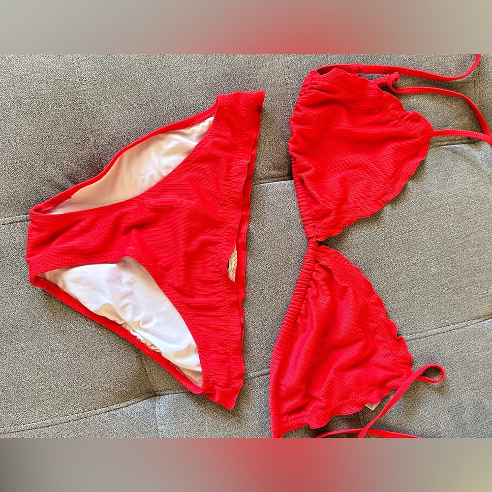 Red bikini